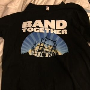 Metallica Benefit Concert  Tshirt  Band Together